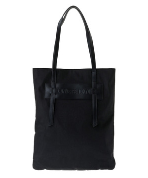 LONG HANDLE NYLON TOTE BAG