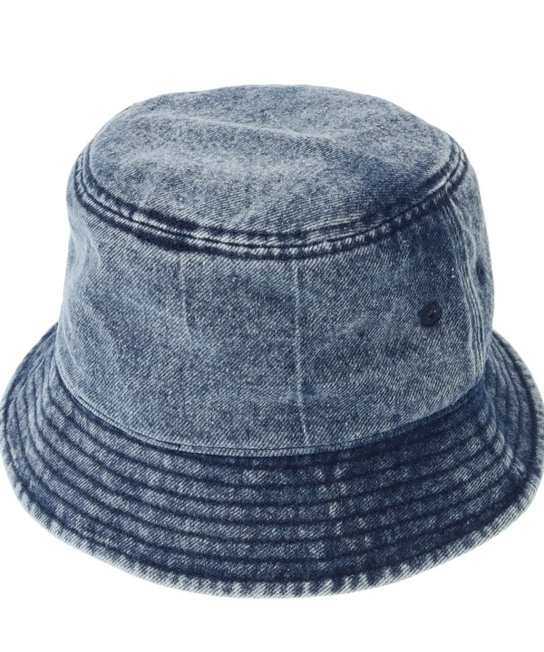 CHEMICAL DENIM LOGO BUCKET HAT 詳細画像 1