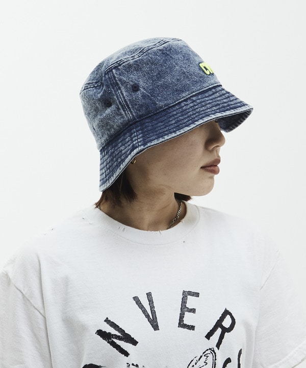 CHEMICAL DENIM LOGO BUCKET HAT 詳細画像 8