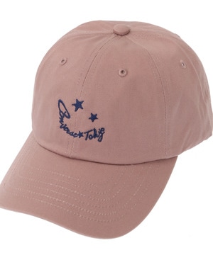 FACE LOGO EMBROIDERY CAP