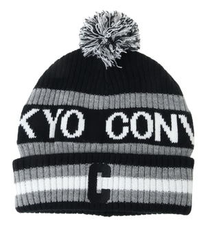 LOGO LINE KNIT CAP