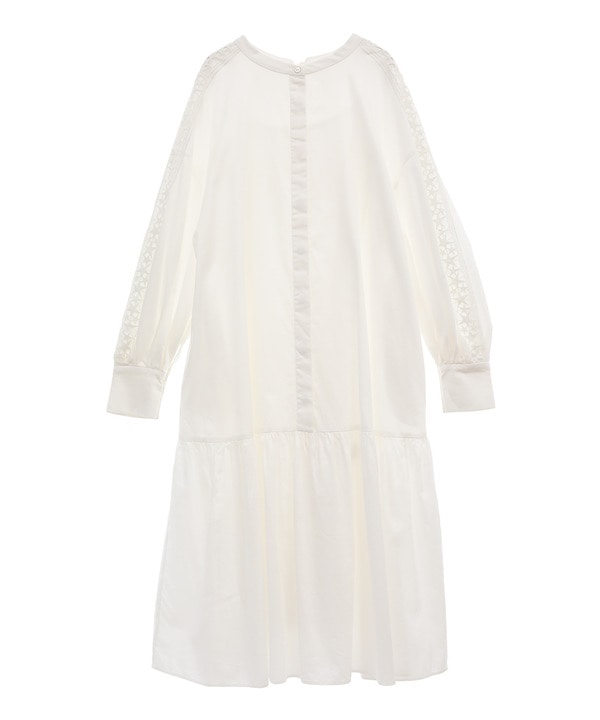 【STAR★LACE】2WAY VOLUME-SLEEVE DRESS 詳細画像 6