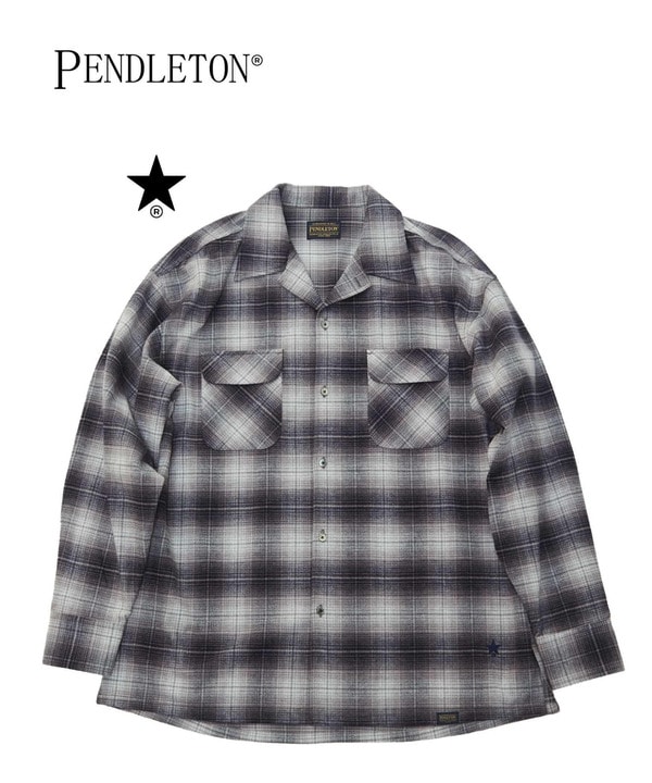 【PENDLETON】BACK STAR★ FLANNEL CHECKED SHIRTS 詳細画像 15