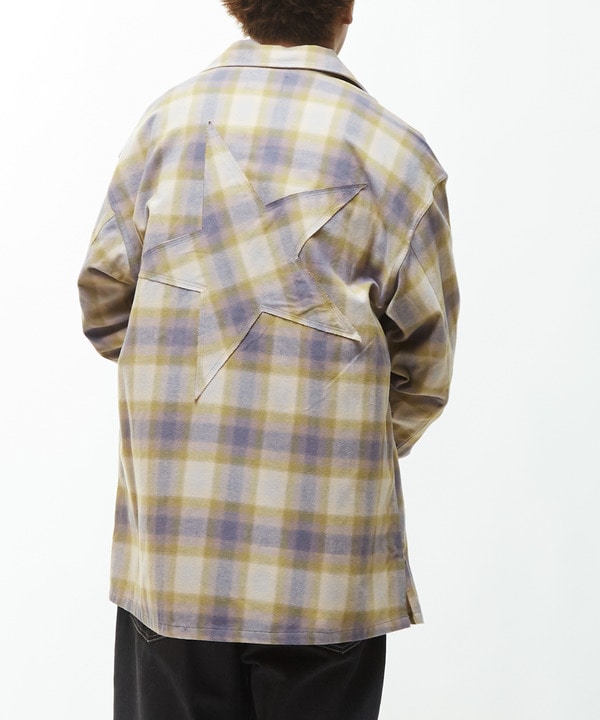 【PENDLETON】BACK STAR★ FLANNEL CHECKED SHIRTS 詳細画像 19