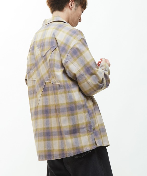 【PENDLETON】BACK STAR★ FLANNEL CHECKED SHIRTS 詳細画像 20