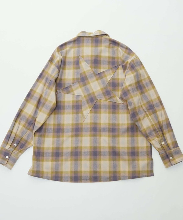 【PENDLETON】BACK STAR★ FLANNEL CHECKED SHIRTS 詳細画像 5