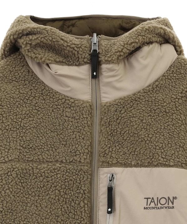 【TAION】MILITARY STAR★ QUILTING ＆ BOA REVERSIBLE COAT 詳細画像 10