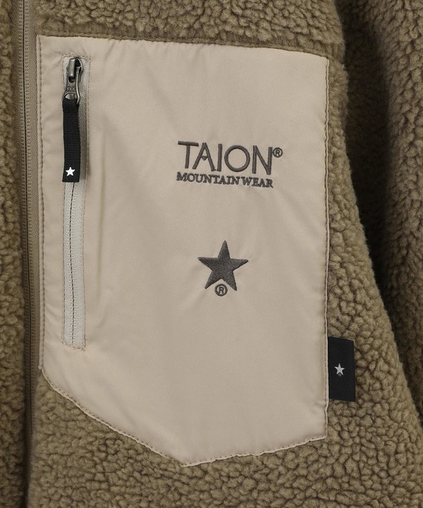 【TAION】MILITARY STAR★ QUILTING ＆ BOA REVERSIBLE COAT 詳細画像 12