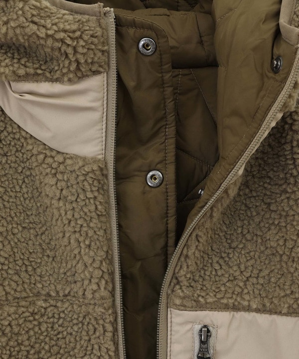 【TAION】MILITARY STAR★ QUILTING ＆ BOA REVERSIBLE COAT 詳細画像 15