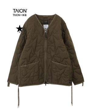 【CONVERSE TOKYO×TAION】MILITARY STAR★ QUILTING JACKET