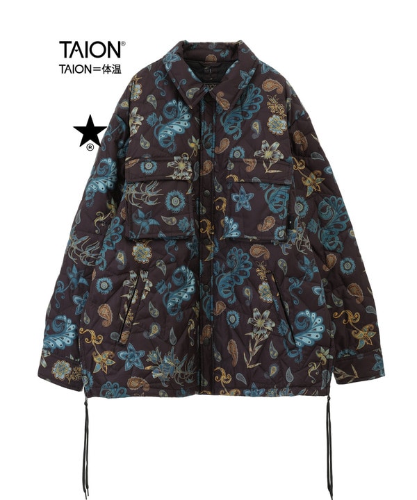 【TAION】MILITARY STAR★ QUILTING CPO JACKET 詳細画像 その他 1