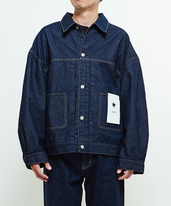 【KURO】DENIM JACKET INDIGO 詳細画像 10