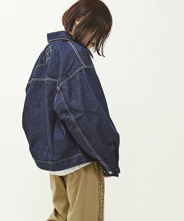 【KURO】DENIM JACKET INDIGO 詳細画像 6