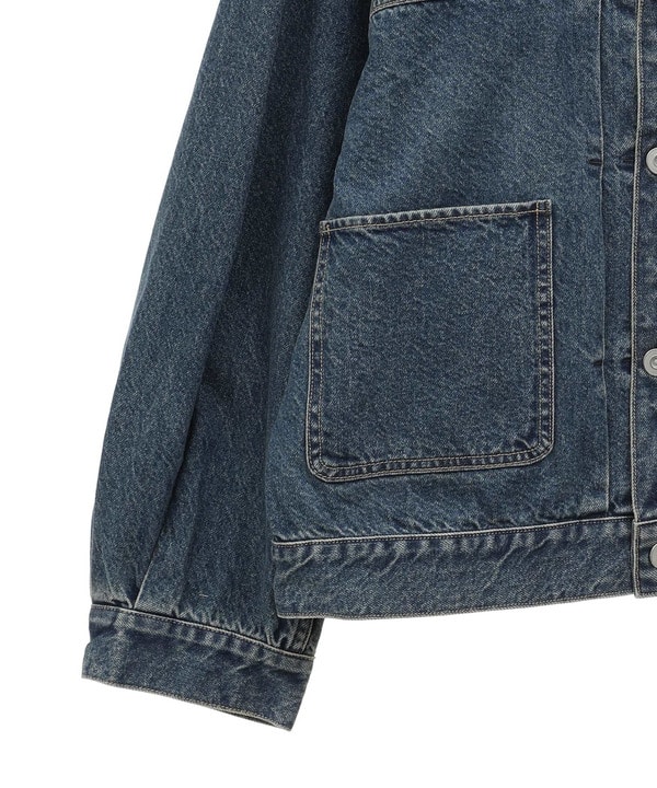 【KURO】DENIM JACKET LIGHT INDIGO 詳細画像 10