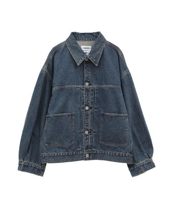 【KURO】DENIM JACKET LIGHT INDIGO 詳細画像 6