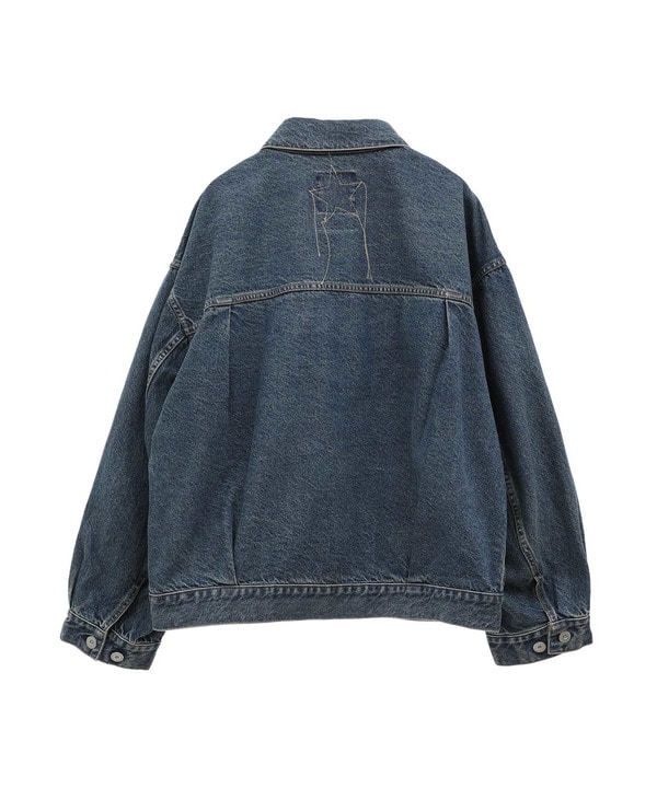 【KURO】DENIM JACKET LIGHT INDIGO 詳細画像 7