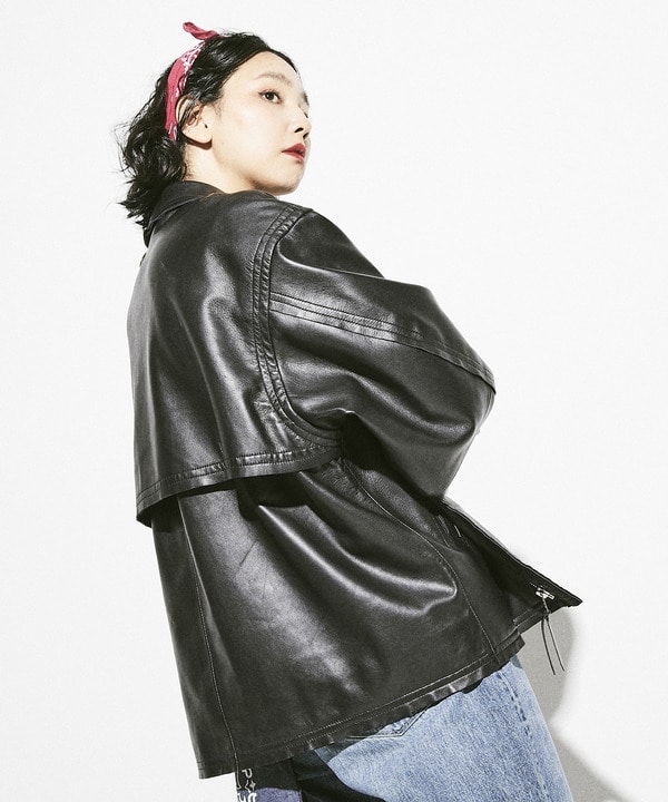 【Schott】SHEEP LEATHER JACKET 詳細画像 3