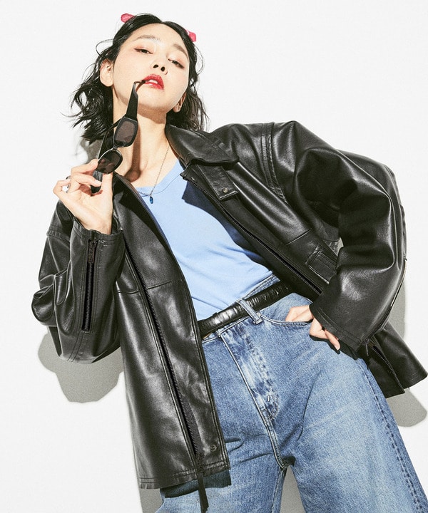 【Schott】SHEEP LEATHER JACKET 詳細画像 4