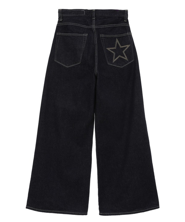 【KURO】WIDE DENIM PANTS INDIGO (WOMEN'S) 詳細画像 10