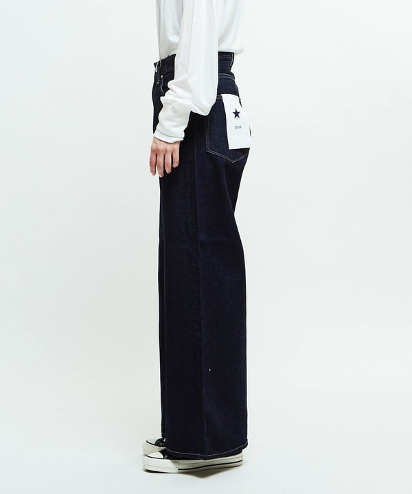 【KURO】WIDE DENIM PANTS INDIGO (WOMEN'S) 詳細画像 6