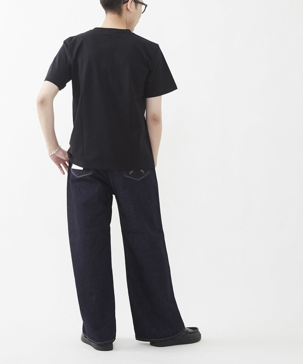 【KURO】WIDE DENIM PANTS INDIGO 詳細画像 2