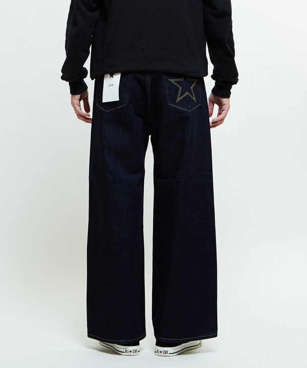 【KURO】WIDE DENIM PANTS INDIGO 詳細画像 6