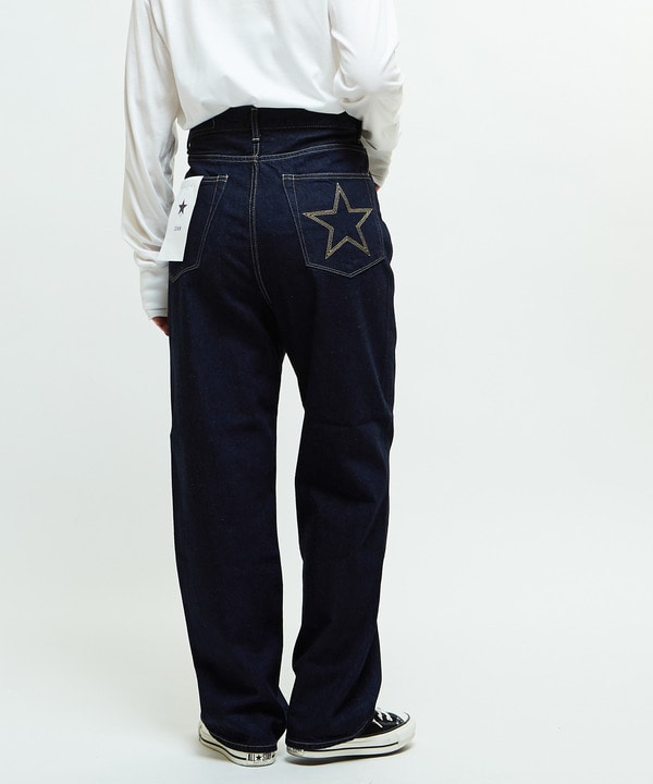 【KURO】STANDARD DENIM PANTS INDIGO (WOMEN'S) 詳細画像 1