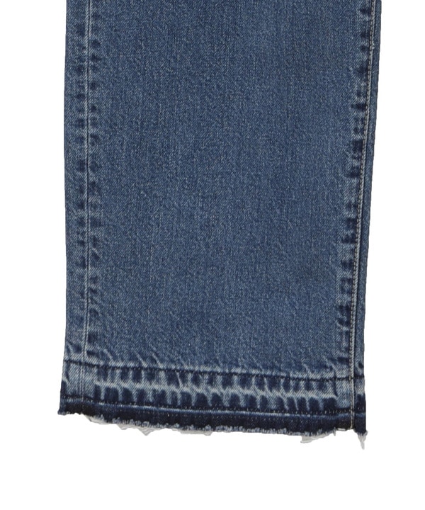 【KURO】STANDARD DENIM PANTS LIGHT INDIGO (WOMEN'S) 詳細画像 15