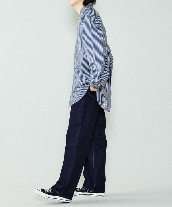 【KURO】STANDARD DENIM PANTS INDIGO 詳細画像 14