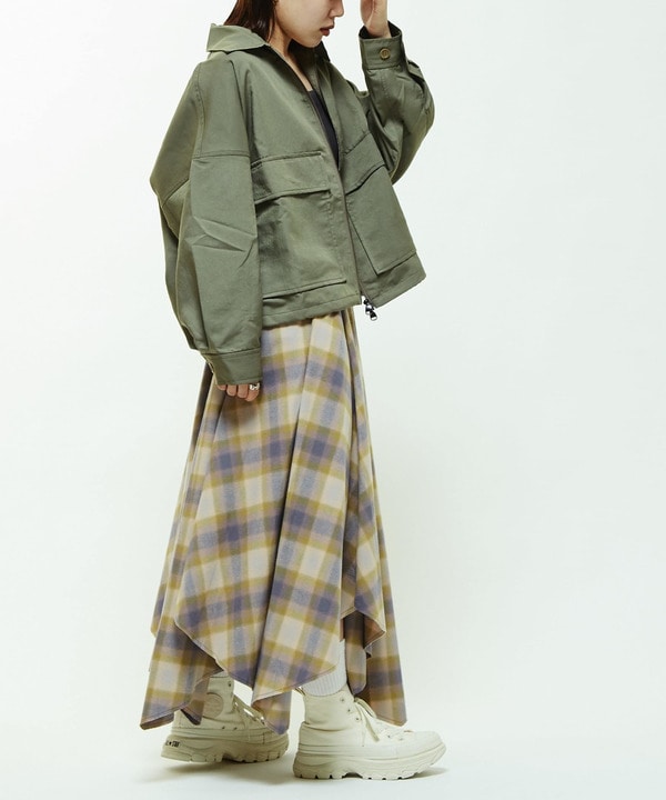 【PENDLETON】STAR★ CUT FLANNEL CHECKED SKIRT 詳細画像 15