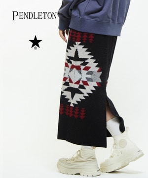 【PENDLETON】KNIT NARROW SKIRT