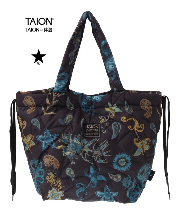 【TAION】MILITARY STAR★ QUILTING TOTE BAG 詳細画像 その他 1