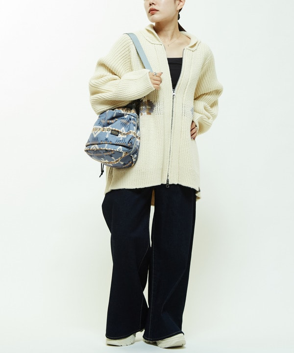 【PENDLETON】DRAWSTRING SHOULDER BAG 詳細画像 4