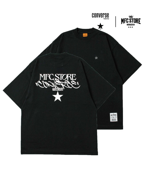 【CONVERSE TOKYO × MFC STORE】STAR TAG S/S TEE 詳細画像 ブラック 1