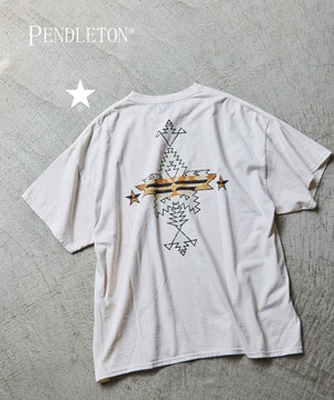 【PENDLETON】BACK PRINT TEE