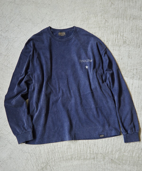 【CONVERSE TOKYO ✕ PENDLETON】BACK PRINT LONGSLEEVE TEE 詳細画像 2