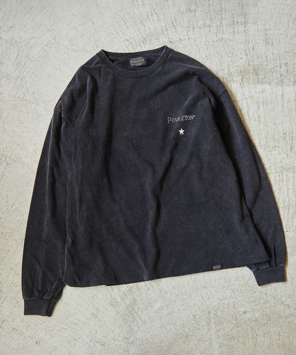 【CONVERSE TOKYO ✕ PENDLETON】BACK PRINT LONGSLEEVE TEE 詳細画像 3