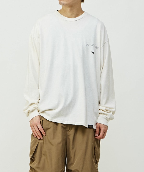 【CONVERSE TOKYO ✕ PENDLETON】BACK PRINT LONGSLEEVE TEE 詳細画像 5