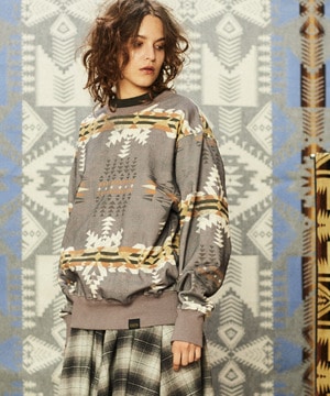 【PENDLETON】ALLOVER PRINT SWEAT