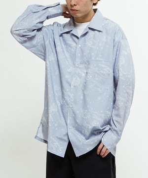 CONSTELLETION OPEN COLLAR SHIRTS