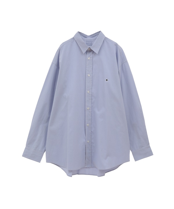 STAR★ ONEPOINT STITCH SHIRT 詳細画像 サックスブルー 1