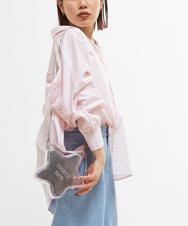 【STAR★LACE】BACK LACE OVERSIZED SHIRTS 詳細画像 2