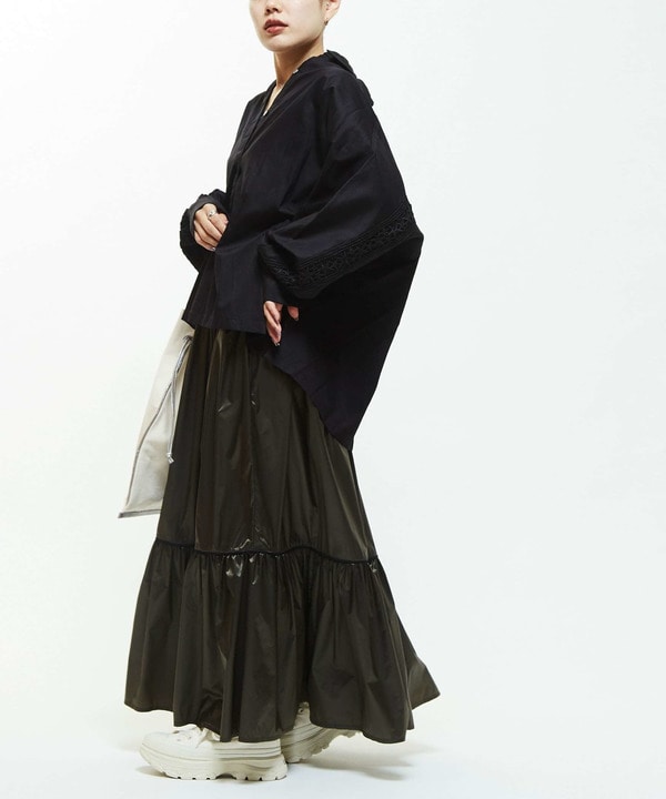 【STAR★LACE】BACK LACE OVERSIZED SHIRTS 詳細画像 21