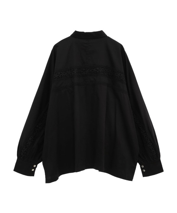 【STAR★LACE】BACK LACE OVERSIZED SHIRTS 詳細画像 24