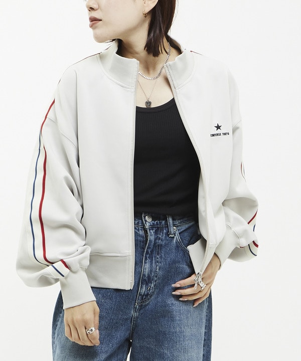 LINE LOOSE SHORT TRACK JACKET(WOMEN'S) 詳細画像 1