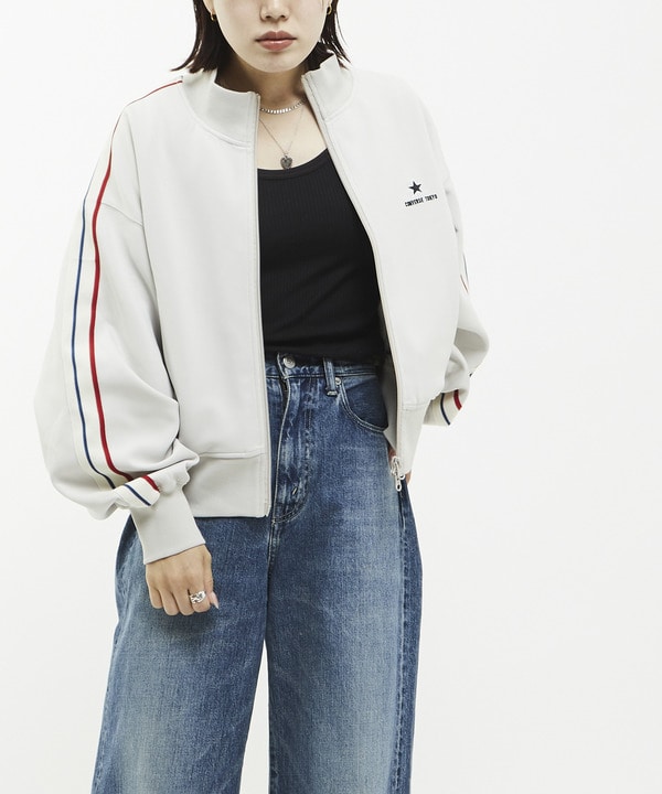 LINE LOOSE SHORT TRACK JACKET(WOMEN'S) 詳細画像 3