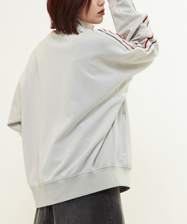 LINE LOOSE TRACK JACKET(UNISEX) 詳細画像 3