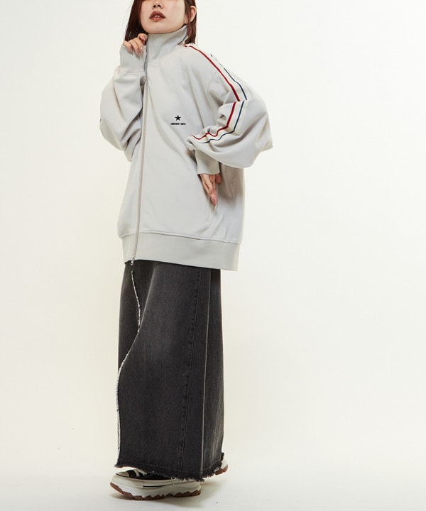 LINE LOOSE TRACK JACKET(UNISEX) 詳細画像 4