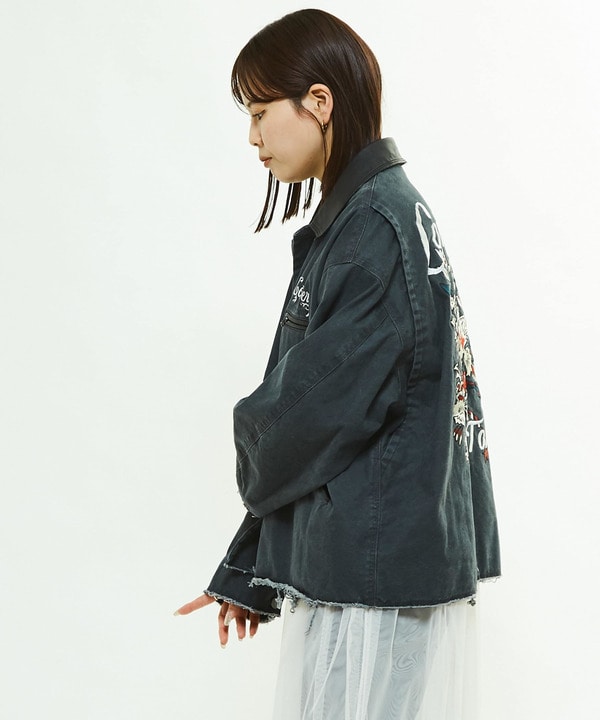 EMBROIDERY DETROIT JACKET 詳細画像 9