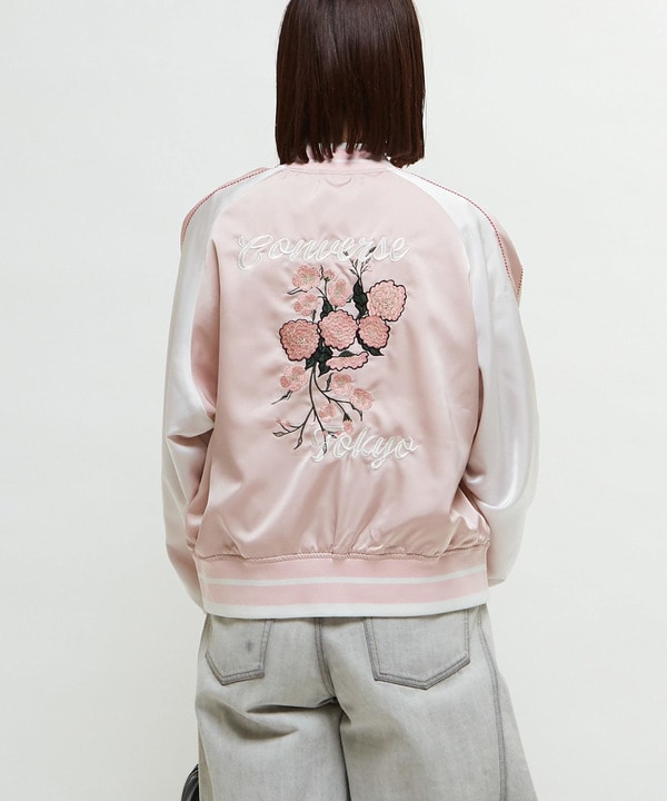 SATIN SHORT SOUVENIR JACKET 詳細画像 10